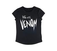 Marvel Avengers Classic - We Are Venom Slime Women's Rolled-Sleeve Black M