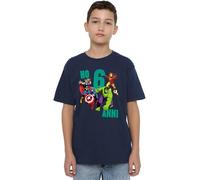 Marvel Avengers Compleanno 6 Anni, Navy T-Shirt, 3-4 Years Unisex Kids