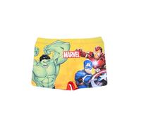 Marvel Avengers Costume da Bagno Boxer per Bambini e Ragazzi, Pantaloncini per Mare e Piscina con Supereroi Hulk Captain America Iron Man (IT, età, 6 Anni, Regular, Rosso)