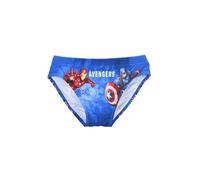 Marvel Avengers Costume da Bagno per Bambino, Slip con Motivo Supereroi (IT, età, 10 Anni, Regular, Blu)