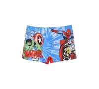 Marvel Avengers Costume da Bagno per Ragazzi, Boxer da Bagno Design Avengers, Costume da Bagno per Bambino, Taglia 8 Anni, Rosso