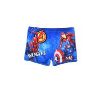 Marvel Avengers Costumi da Bagno per Ragazzi, Pantaloncini da Bagno, Boxer da Bagno per Bambino, Taglie 4 ai 10 Anni (IT, età, 8 Anni, Regular, Blu)