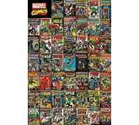Marvel Avengers -Covers Maxi Poster, Multicolore