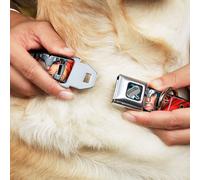 MARVEL AVENGERS Dog Collar THE-Thor's Hammer Full Color THOR Poses/Hammer Smal