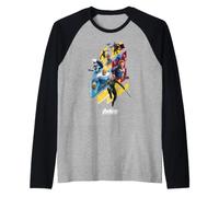 Marvel Avengers Doomsday Avengers Fantastic 4 X-Men Portrait Maglia con Maniche Raglan