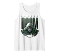 Marvel Avengers Doomsday Doctor Doom Art Painting Bust Canotta