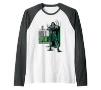 Marvel Avengers Doomsday Doctor Doom Stance Doom Is Supreme Maglia con Maniche Raglan