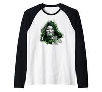 Marvel Avengers Doomsday Doctor Doom Water Color Bust Maglia con Maniche Raglan