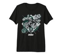 Marvel Avengers Doomsday Doom Vs New Hero Teams Geometric Maglietta Premium