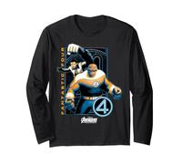 Marvel Avengers Doomsday Fantastic 4 The Thing Mr Fantastic Maglia a Manica