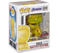 Marvel Avengers Endgame Color Oro Cromo Hulk 9.5cm Pop Vinile Figura Funko 499