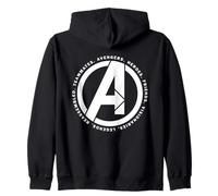 Marvel Avengers: Endgame Logo Heroes And Legends Felpa con Cappuccio