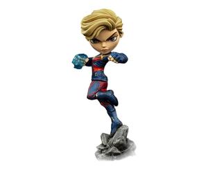 Marvel Avengers Endgame MiniCo Statua Capitan Marvel 18 Cm Iron Studios