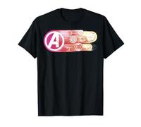 Marvel Avengers Endgame Team Symbols Avenger Color Fade Maglietta