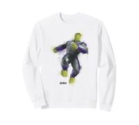 Marvel Avengers Endgame The Hulk Blurred Water Color Painted Felpa