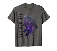 Marvel Avengers Endgame War Machine Galaxy Paint Maglietta