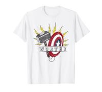 Marvel Avengers Endgame Worthy Thor's Hammer & Cap's Shield Maglietta
