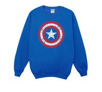 Marvel Avengers Felpa Capitano America Scudo Graffiato Ragazzi (BI2708)