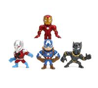 Marvel Avengers Figura In Metallo Die-Cast Da 2,5 Pollici 4-Pack