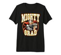 Marvel Avengers Graduation Mighty Grad The Mighty Thor Maglietta Premium