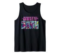 Marvel Avengers Hawkeye Classic Retro Comics Costume Panels Canotta