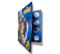 Marvel Avengers: Infinito Guerra Collezione Moneta Advent Calendario - Limitata