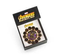 Marvel Avengers: Infinito Guerra Ufficiale Infinito Gauntlet E Avengers Pin Set