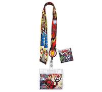 Marvel Avengers Iron Man cordino con porta carte retrattile