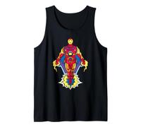 Marvel Avengers Iron-Man Pop Art Stylized Flying Portrait Canotta