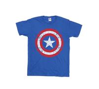 Marvel Avengers Maglietta Ampia Capitano America Scudo Graffiato Donna (BI4700)