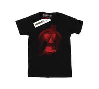 Marvel Avengers Maglietta Ampia Vedova Nera Logo Donna (BI12129)