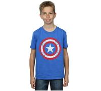 Marvel Avengers Maglietta Capitano America Scudo Graffiato Ragazzi (BI3263)