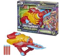 Marvel Avengers Mech Strike Monster Hunters-Lanciatore Spada di Iron Man Giocattolo per Bambini dai 5 Anni in su, Multicolore, One Size, F4378