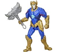 Marvel Avengers Mech Strike Monster Hunters Thor, action figure in scala 15 cm, giocattolo per bambini dai 4 anni in su