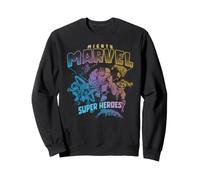 Marvel Avengers Mighty Marvel Super Heros Team Up Vintage Felpa