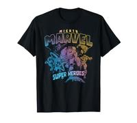 Marvel Avengers Mighty Marvel Super Heros Team Up Vintage Maglietta