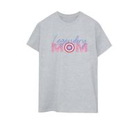 Marvel Avengers Mum Maglietta Ampia Capitano America Donna (BI5046)