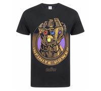 Marvel Avengers Nero Thanos T-shirt a maniche corte Uomini