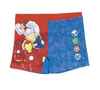 Marvel Avengers Pantaloncini Bagno Ragazzo, Costume Mare Boxer Slip Calzoncini Bagno Ragazzi, Disegno Avengers, Taglia 6 Anni - Blu