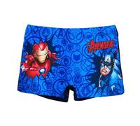 Marvel Avengers Pantaloncini da Bagno per Ragazzi, Design Avengers Costume da Bagno per Bambino, Taglie 4 a 10 Anni (IT, età, 6 Anni, Regular, Blu)