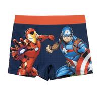Marvel Avengers Pantaloncini da Bagno per Ragazzi, Iron Man Capitan America Hulk e Thor Costume da Bagno per Bambino, Taglie 4 a 12 Anni (IT, età, 10 Anni, Regular, Multicolore)