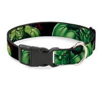 MARVEL AVENGERS Plastic Clip Collar Marvel Hulk CLOSE-UP Poses Large 15-24"