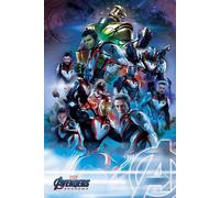 Marvel Avengers Poster 61x91.5 CM 61x91.4cm Endgame Quantum Realm Abiti Nuova