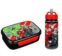 Marvel Avengers Pranzo Sandwich Scatola E Bevande Bottiglia