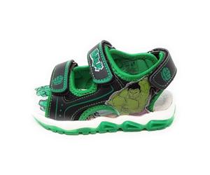 Marvel Avengers sandalo Hulk da ragazzo con luci TRP Black R1010158S (Nero, Sistema Taglie Calzature EU, Bambino Piccolo (2-5 anni), Uomo, Numero, Media, 30)