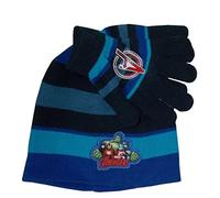 Marvel Avengers Set di Cappello e Guanti per Bambini (Avengers Nero)