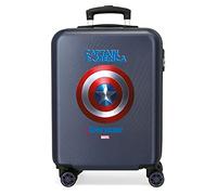Marvel Avengers Sky Avengers Trolley cabina Azzurro 37x55x20 cms Rigida ABS Chiusura a combinazione numerica 34L 2,6Kgs 4 doppie ruote Bagaglio a mano