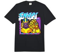Marvel Avengers Snap! Large Text Thanos Infinity Gauntlet Comfort Colors Adult Heavyweight T-Shirt