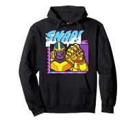 Marvel Avengers Snap! Large Text Thanos Infinity Gauntlet Felpa con Cappuccio