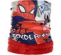 Marvel Avengers Spiderman - Sciarpa Tubolare con Coral Pile Spidy, per Bambino Taglia Unica (Rosso)